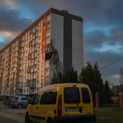 Ворожий дрон влучив у житловий будинок