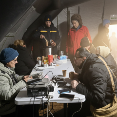 Зв'язок утримався під час блекауту