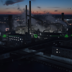 Drones stopped Alchevsk metallurgical plant