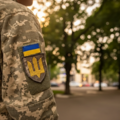 Розгорнутий фотознімок військового ТЦК у Вінниці
