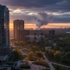 Пожар в военной академии Москвы