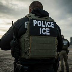 Surveillance camera footage: ICE agents' testimony
