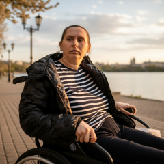 Украинка с инвалидностью выселена из соцздания