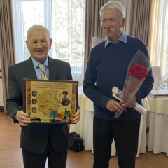 101-year-old veteran from Lutsk with a pistol
