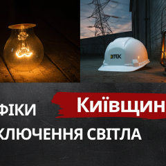 Графики отключения света на Киевщине