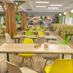 Updated school cafeterias in Ukraine