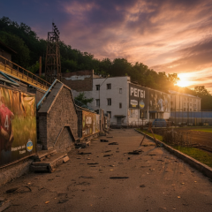 Sports facilities destroyed due to war