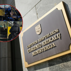 Lithuania protests against shelling in Russia