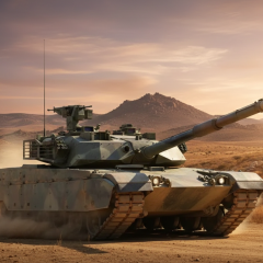Китайський танк VT-4 з активним захистом