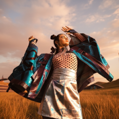 Essyla responds to criticism during performance