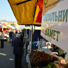 Споживчі кошики перед Великоднем у Києві