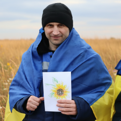 Звільнені українці з полону