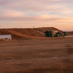 Construction of a base for 'Shakhids' in Russia