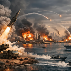 US declares blockade of Iranian ports: Iran threatens strikes