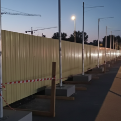 Разрушение морского терминала в Ялте