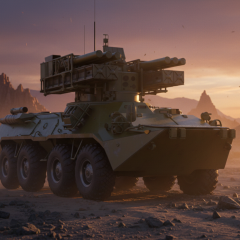 Testing new 'Krona' SAM in Russia