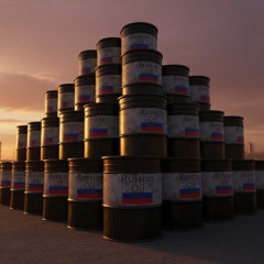 Russia's oil revenue nearly doubled