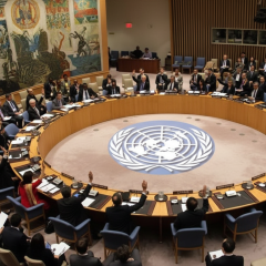 UN Security Council meeting on Russia's escalation