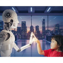 Children learning AI in Chinese schools