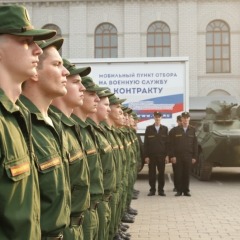 Набор в армию РФ замедлился на 20%: даже рекордные выплаты не помогают