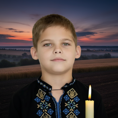 Фото памяти 8-летнего школьника Богдана