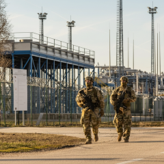 Hungary reduces troops on the border
