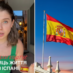 Ukrainian blogger in Spain: monthly expenses