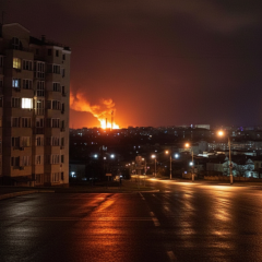 Mass drone attacks on Crimea and Melitopol