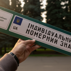 Замовлення індивідуальних номерів онлайн в Україні