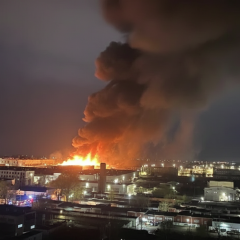 Attacks on industrial facilities in Russia