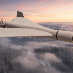 Iranian drone 'Geran-2' in action