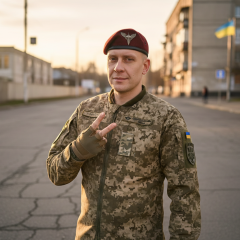 Distinguished artist of Ukraine receives 'Golden Cross'