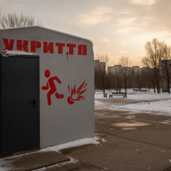 Kindergarten with shelter from billions