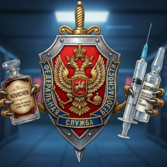 RUSSADA logo with FSB background