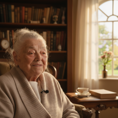 Фото 100-летнего учителя из Хмельницкой области