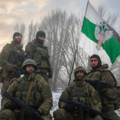 Educational poster about hybrid attack on Estonia