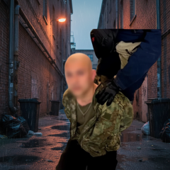 Arrest of armed man in Kyiv residential complex