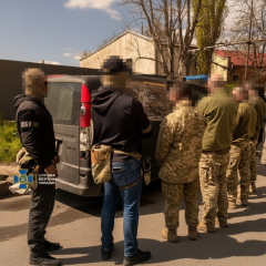 Arrest of criminal group in TCK Odessa