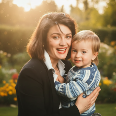 Son talks about Natalia Sumska's family traditions