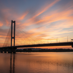 Traffic restricted on Southern bridge