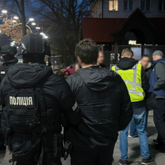 Задержание вымогателей денег в Киеве