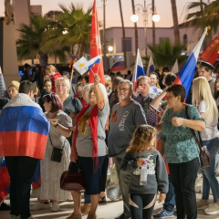 Фейковые протесты России на Кипре