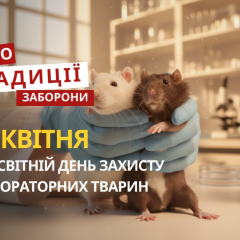 Лабораторні тварини та Сава Стратилат: 24 квітня