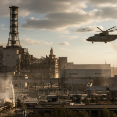 Double exposure: Chernobyl disaster - nuclear policy