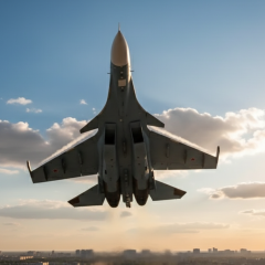 Polish F-16 intercept Russian Su-30