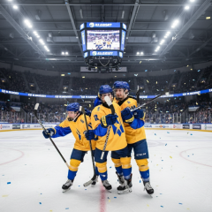 Игроки украинской сборной в борьбе
