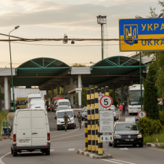 Українка повертається з польського кордону