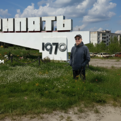 Працівник ЧАЕС в Прип'яті до аварії