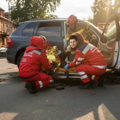 ДТП Porsche у Києві: рятувальники деблокували пасажирку