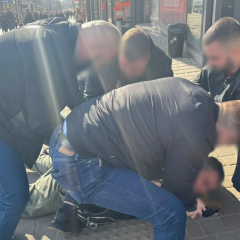 Задержанный псевдогенерал-майор в Киеве
